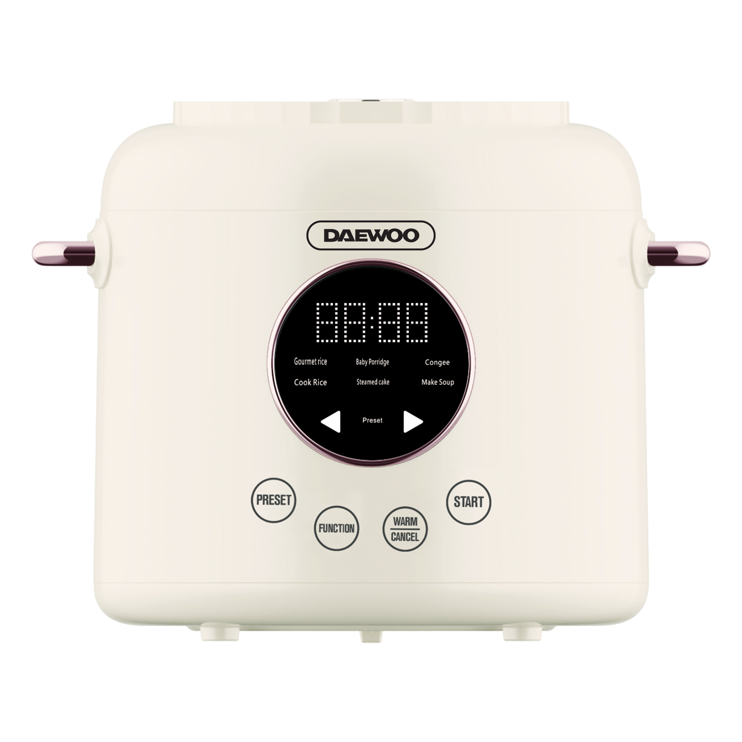Batch 2 Product Photos with Daewoo Logo 1.5L Digital Rice Cooker DIRC-15LCRM 1.5L multifunction rice cooker with steam tray