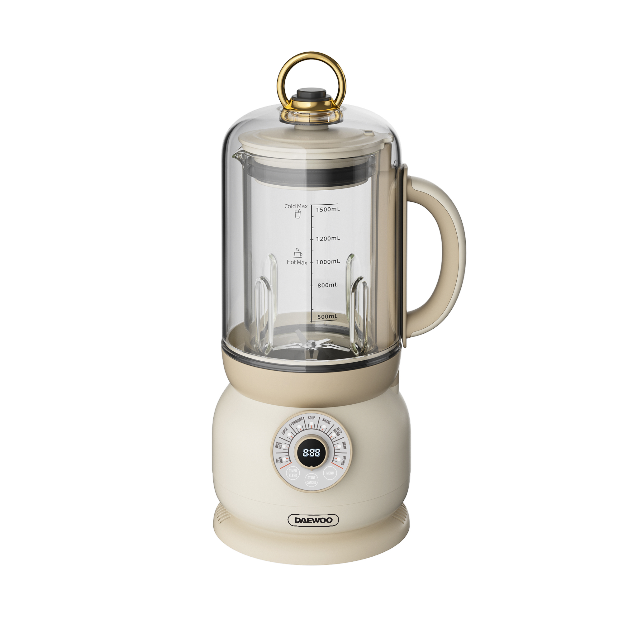 Product Photos with Daewoo Logo v2 1.5L BLENDER C 1.5L hot and cold blender blending soup and iced drink