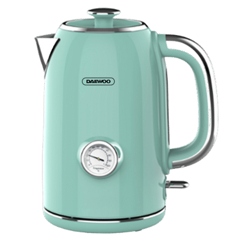 1.7 L retro electric mint green kettle