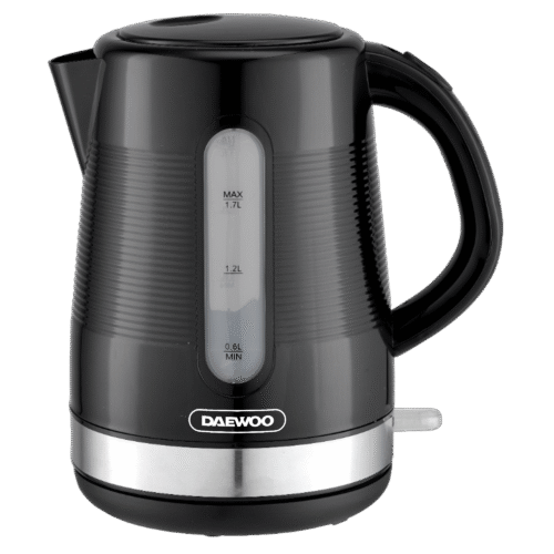 1.7L electric black kettle